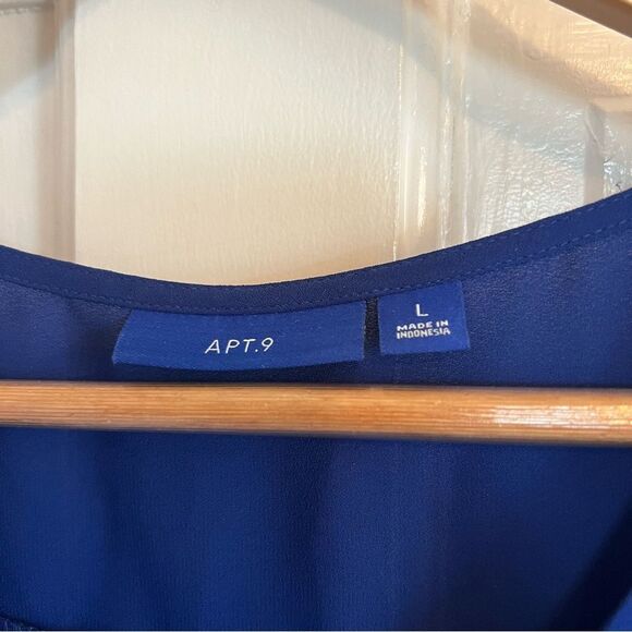 Apt. 9 Women's Royal Blue Tank Top - Picture 7 of 9